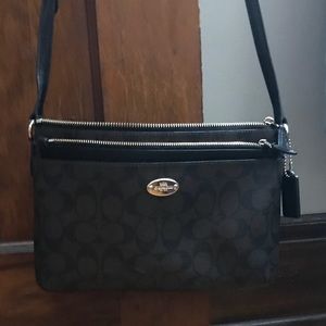 Coach cross body purse